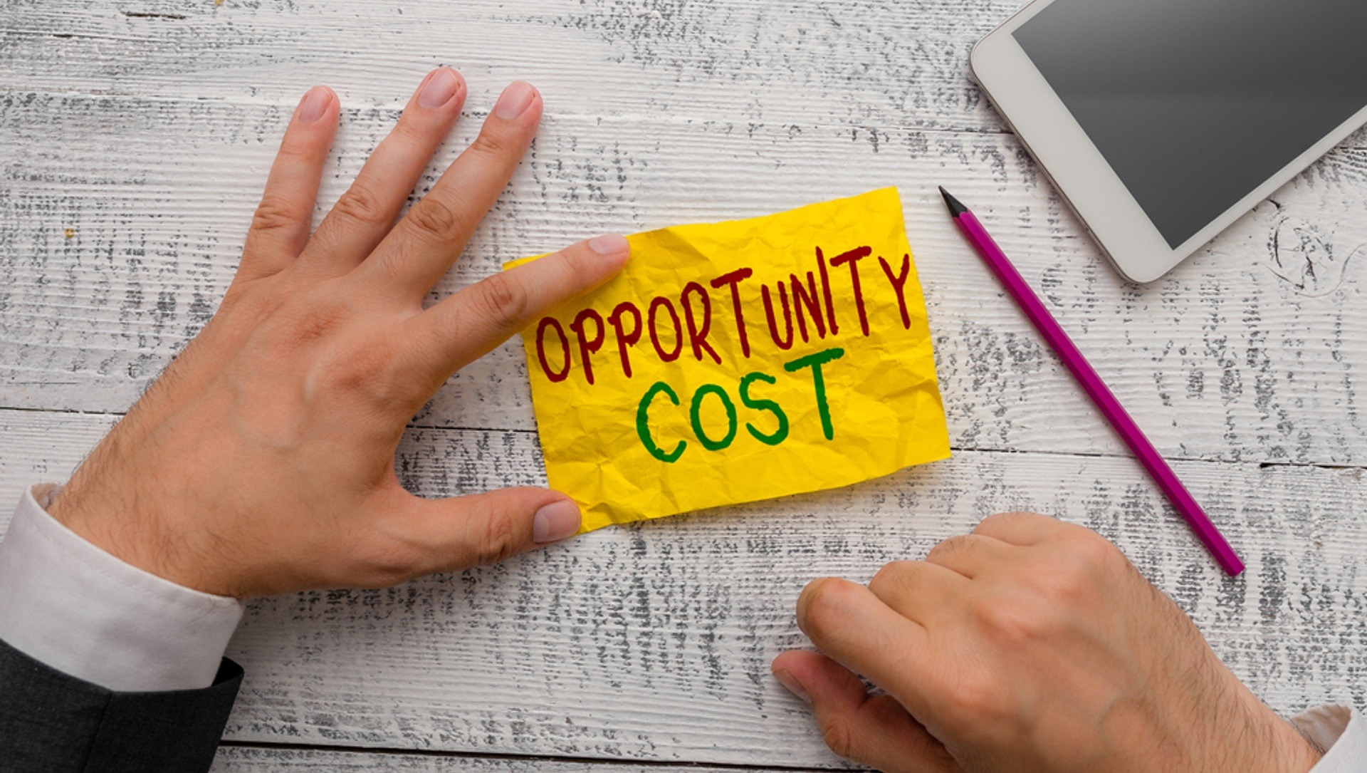 Tipos de coste de oportunidades utilizados en finanzas