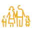 family icon yellow.