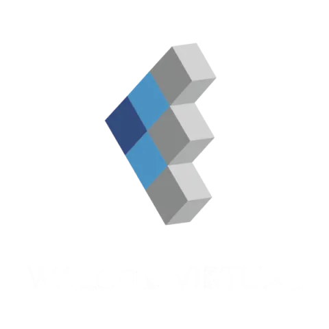 Logo Walcon Virtual Blanco